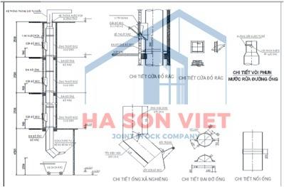 Hệ thống thu rác thải chung cư hiện nay