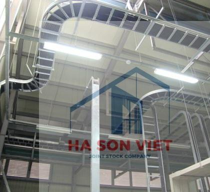 Những ưu điểm và ứng dụng của hệ thống thang máng cáp