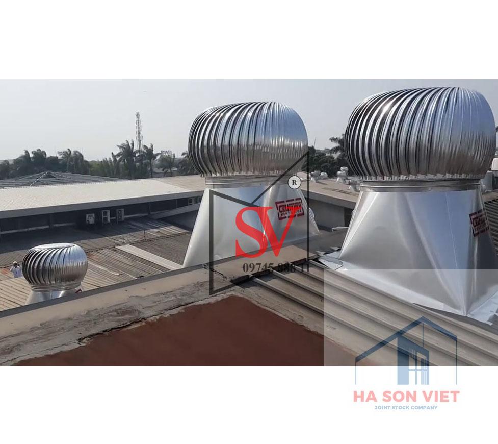 Quả cầu thông gió Sơn Việt D800 inox 201