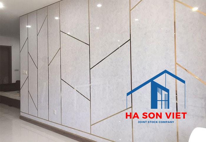 Tấm ốp PVC giả đá đẹp nhất hiện nay