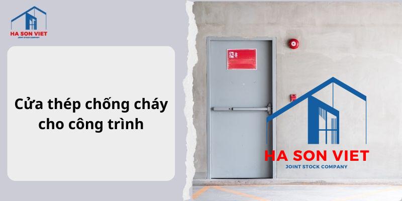 Hình ảnh cửa thép chống cháy