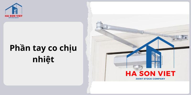 Hình ảnh phần tay co chịu nhiệt
