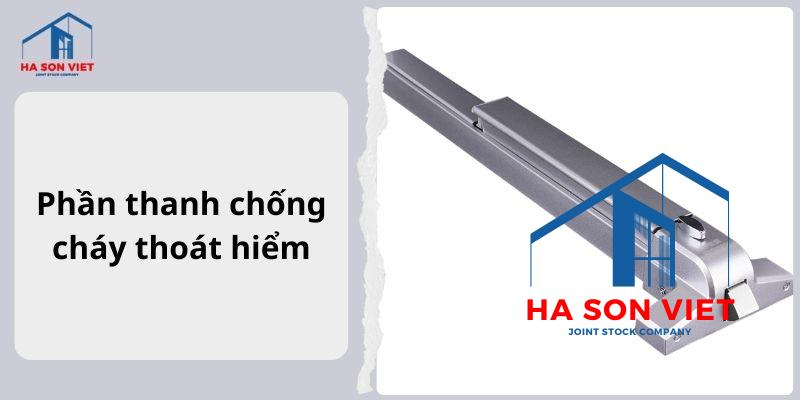 Hình ảnh thanh chống cháy thoát hiểm