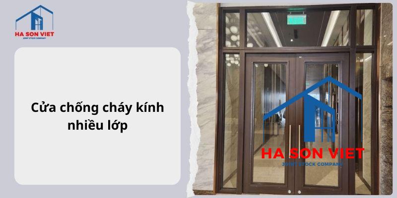 Cửa chống cháy kính nhiều lớp