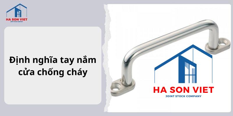 Định nghĩa tay nắm cửa chống cháy