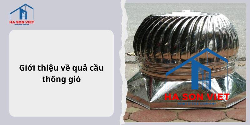 Giới thiệu về quả cầu thông gió