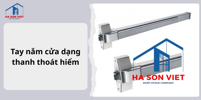 Tay nắm cửa dạng thanh thoát hiểm